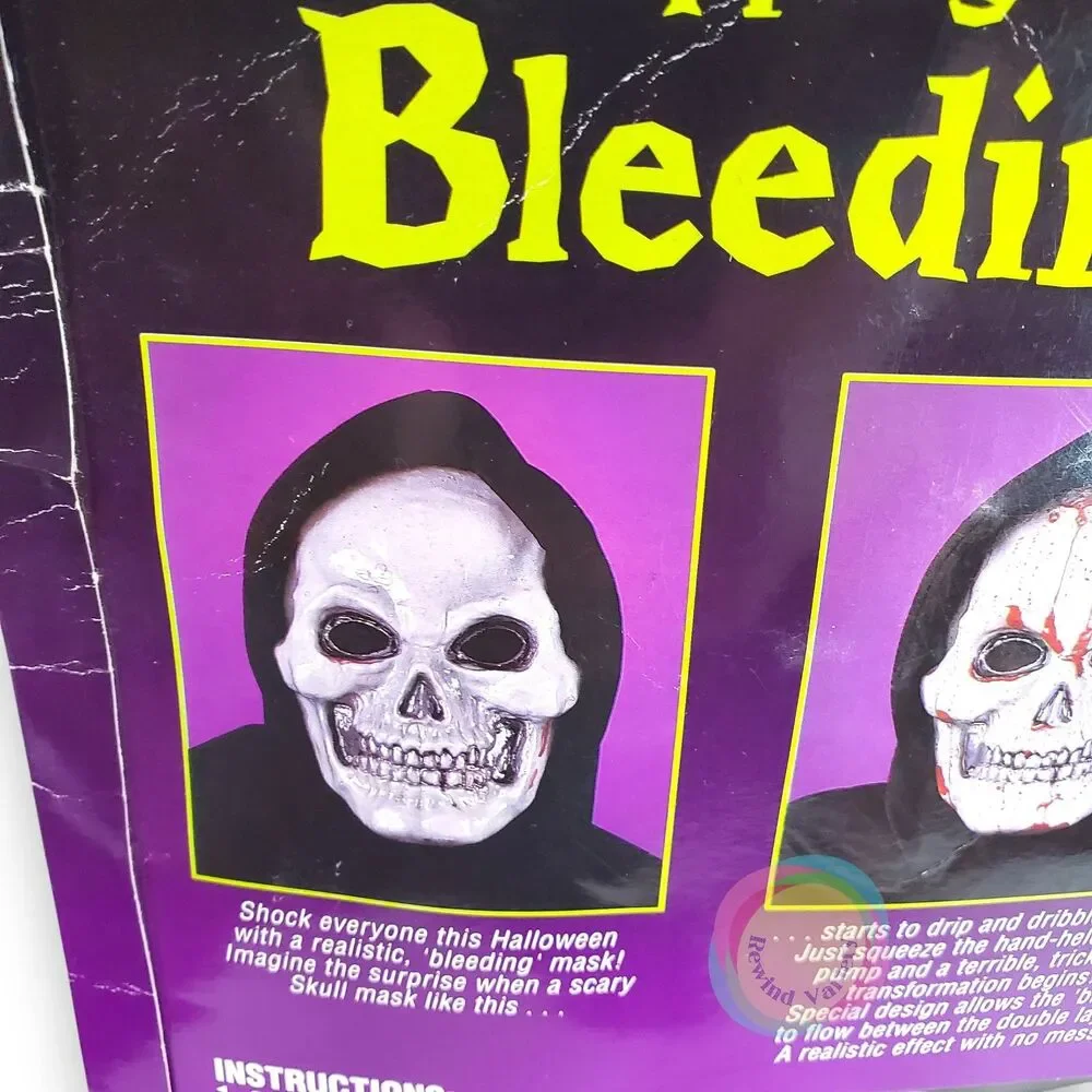 Vintage Fun World Bleeding Mask New In Package